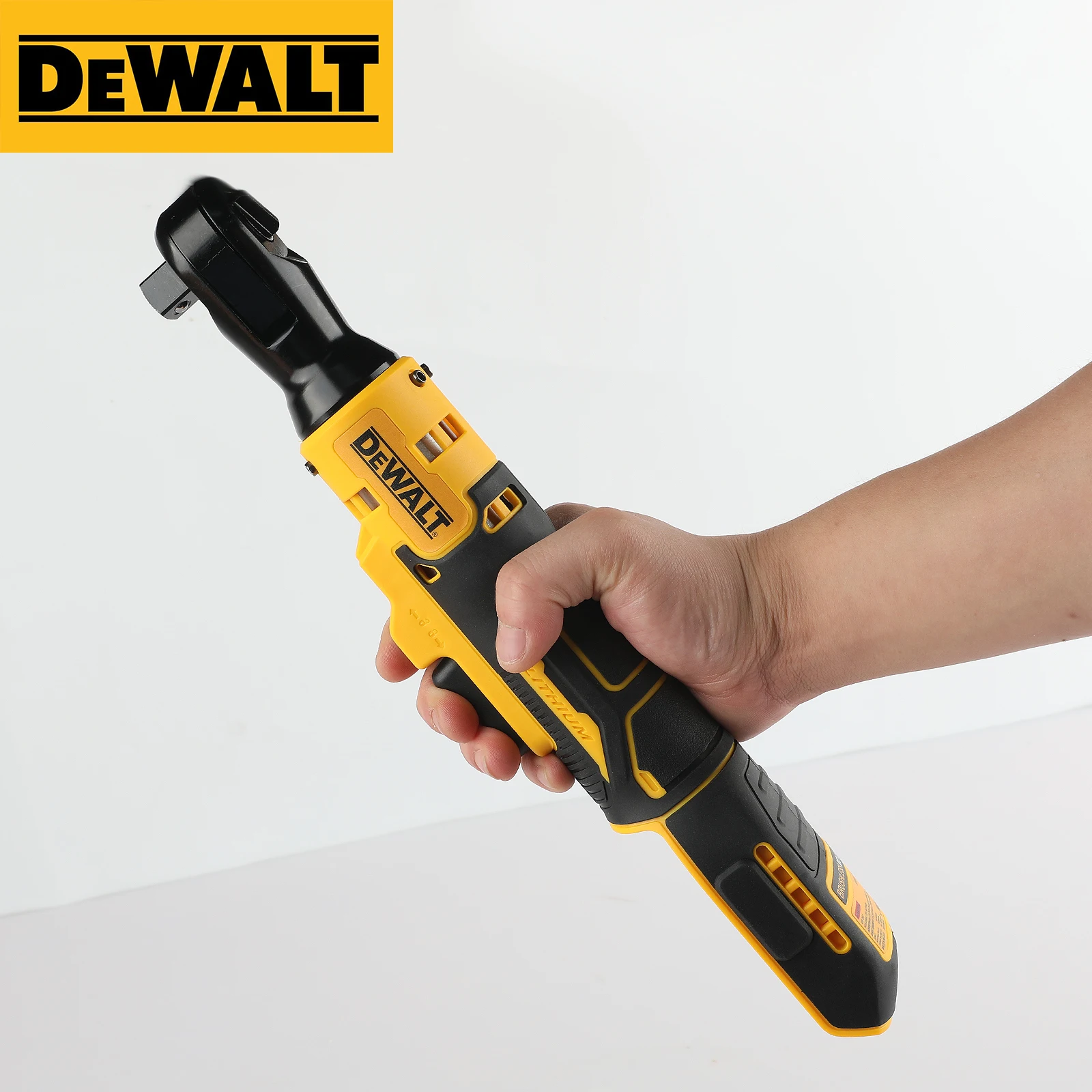 Dewalt DCF513/DCF512 Llave de trinquete de ángulo recto Controlador inalámbrico LED Llave de potencia de velocidad variable Herramientas eléctricas