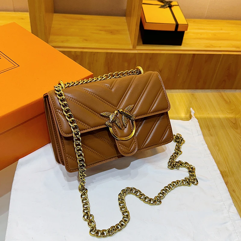 Bolso Swallow 2026, Bolso Cuadrado Versátil, Elegante Bolso de Hombro y Bandolera de Lujo