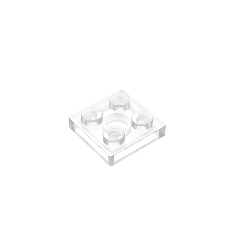 Placa Gobricks GDS-509 2x2 compatible con lego 3022 piezas de bloques de construcción DIY para niños placa de partículas DIY