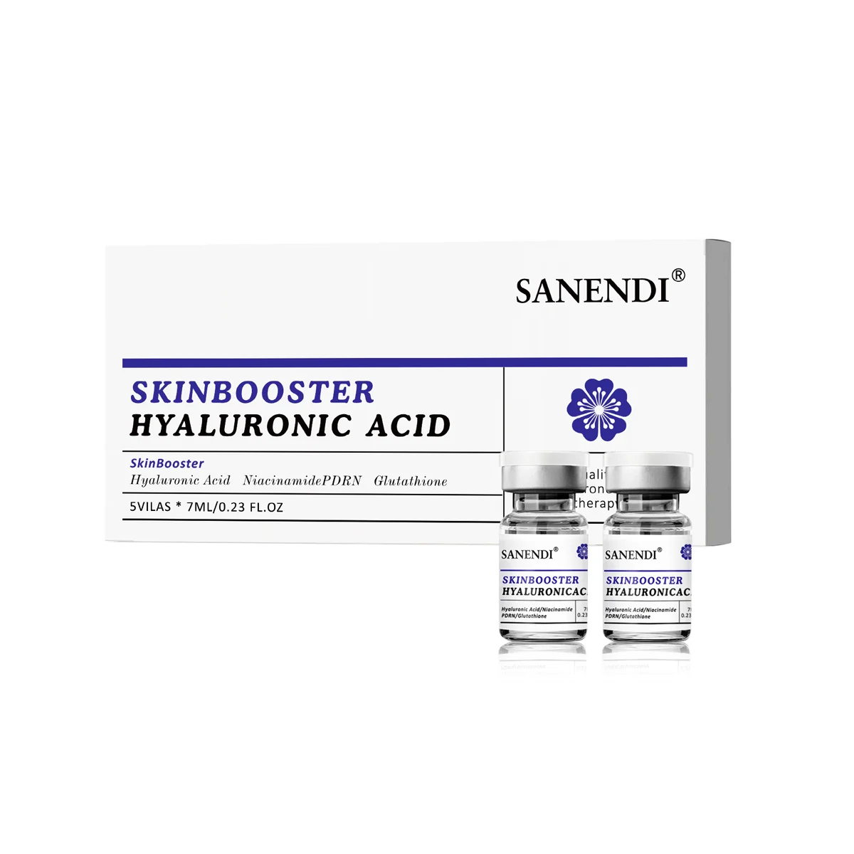 SKINBOOSTER Ácido HYALURÓNICO: una solución para oscurecer el rostro y una textura de piel pobre: piel suave y brillante BOOSTER