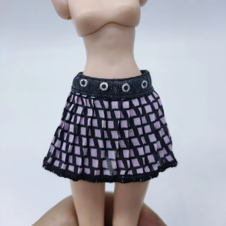 Una variedad de faldas de ropa para muñeca Bratz 1/6, muñeca Monsterse High, muñeca de 30cm, muñeca fresca de moda, muñeca de escuela secundaria