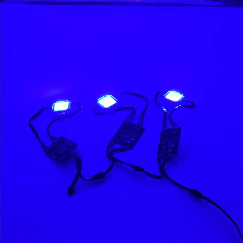 1X direccionable WS2811 30W LED módulo de píxeles luz DC12V RGB programa LED de alta potencia