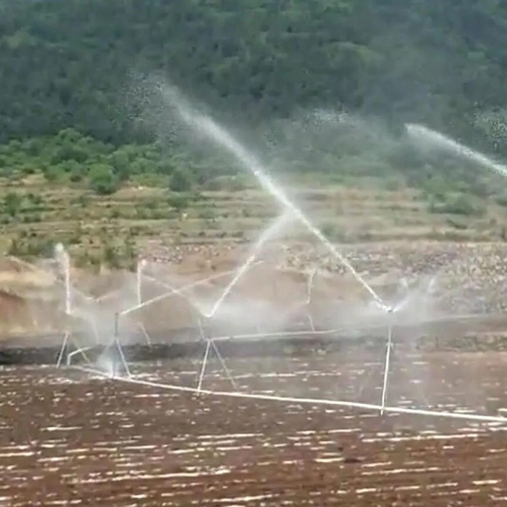 Aspersores de gran rango de cobertura de rosca de 1/2 3/4 1,5, 2 pulgadas, riego de jardín y granja, pistola de lluvia, aspersor de césped de Metal