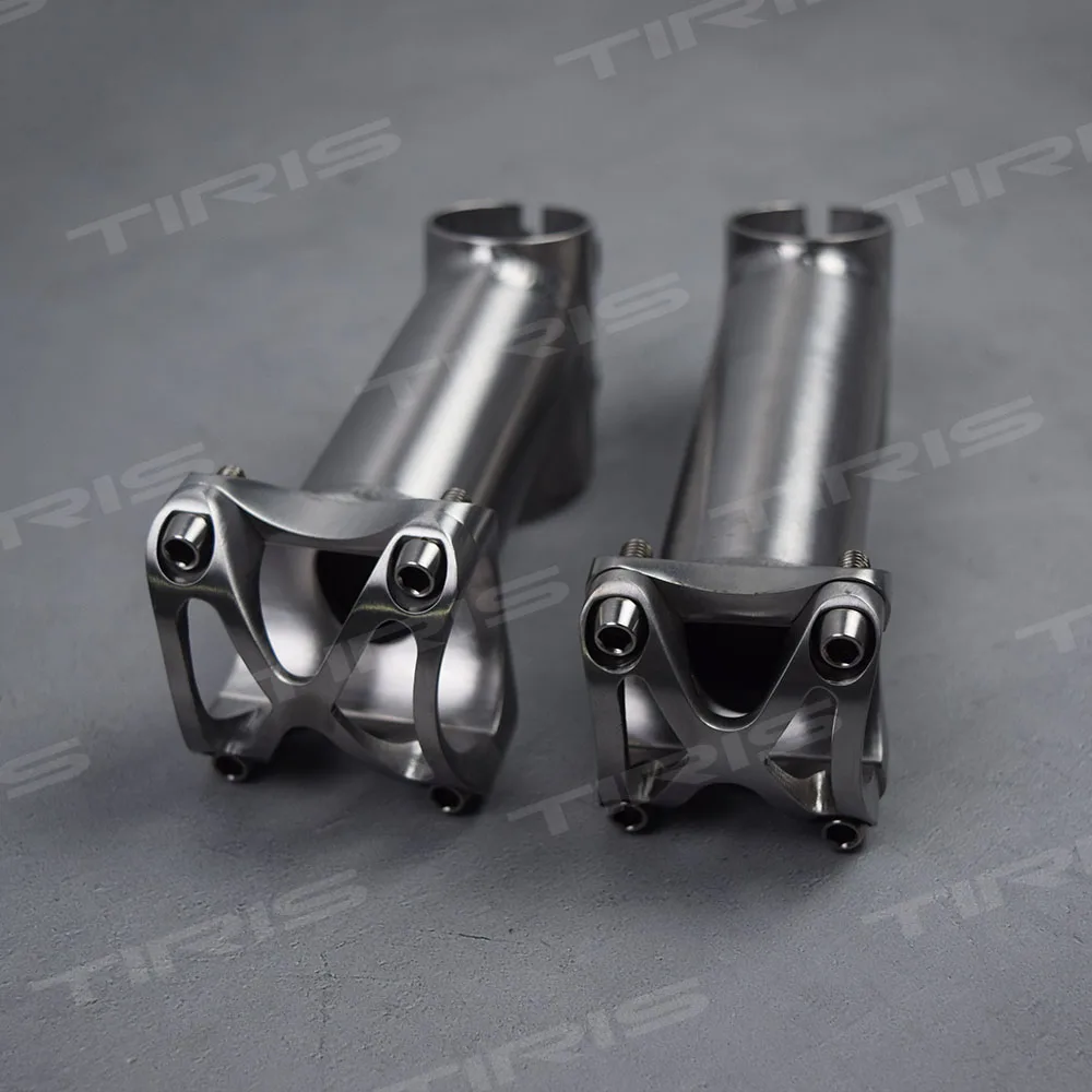 TIRIS-accesorios ultraligeros para vástago de bicicleta, piezas de ciclismo MTB, ángulo de longitud personalizado 5 °