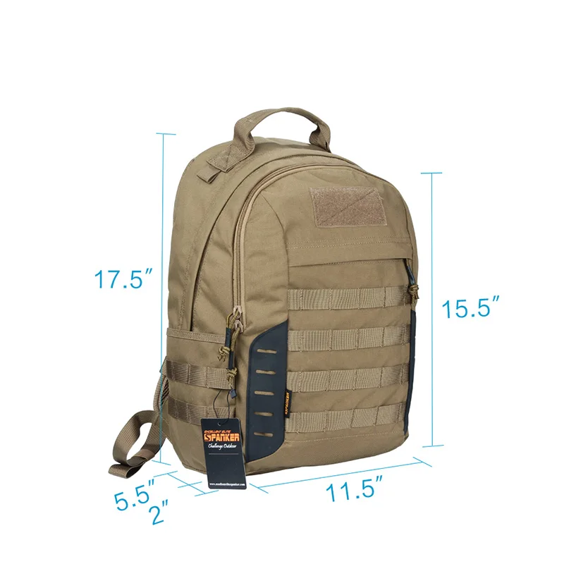 Excelente mochila táctica ELITE SPANKER, bolsa deportiva Molle para exteriores, para senderismo, pesca, caza