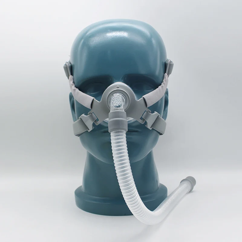 Mascarilla Nasal BMC N4 CPAP, cojín SML de 3 tamaños con ventilador de casco ajustable, suministro de respirador de aire para Apnea del sueño, antironquidos