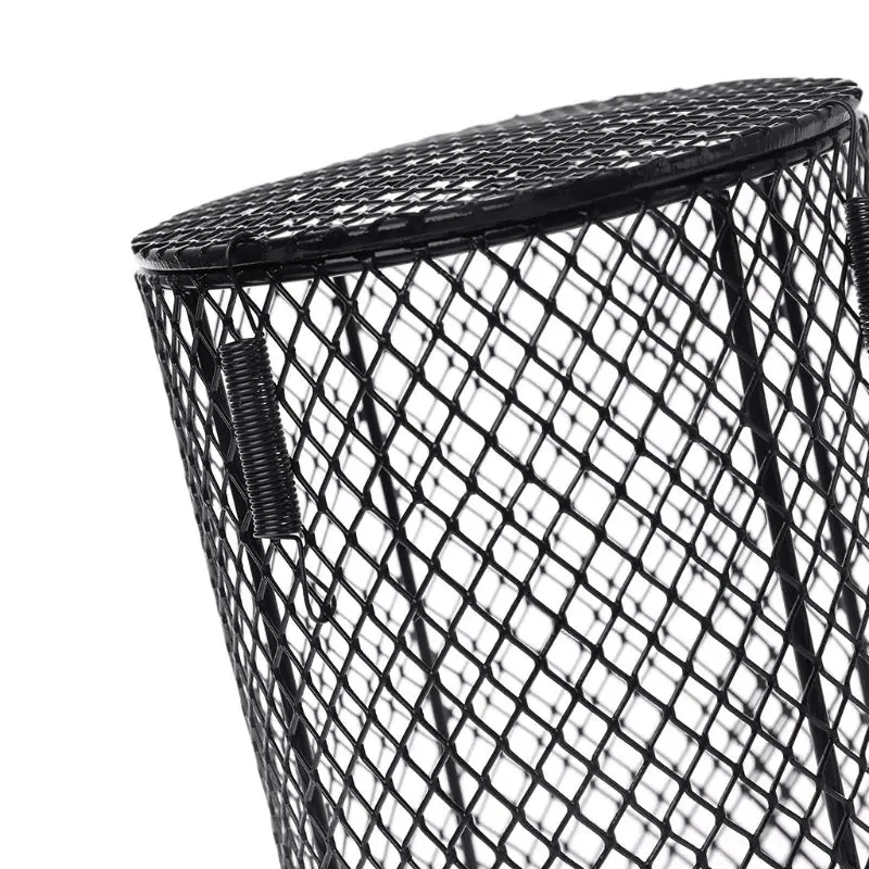 Protector lámpara calor para Reptiles con 4 tornillos, bombillas calefactoras para anfibios, cubierta malla, cubierta y