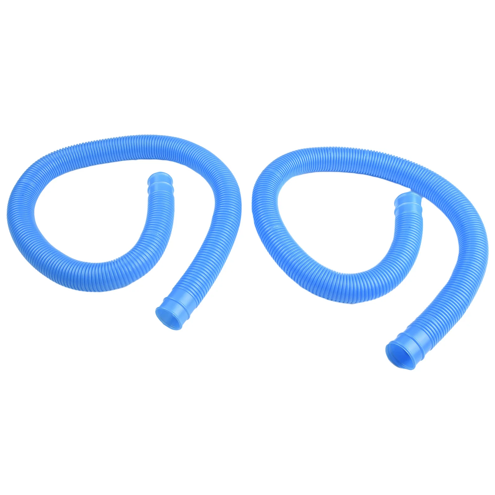 2 uds 1m para Intex 1-1/4 pulgadas manguera accesorio sobre el suelo piscina bomba azul blanco manguera de repuesto