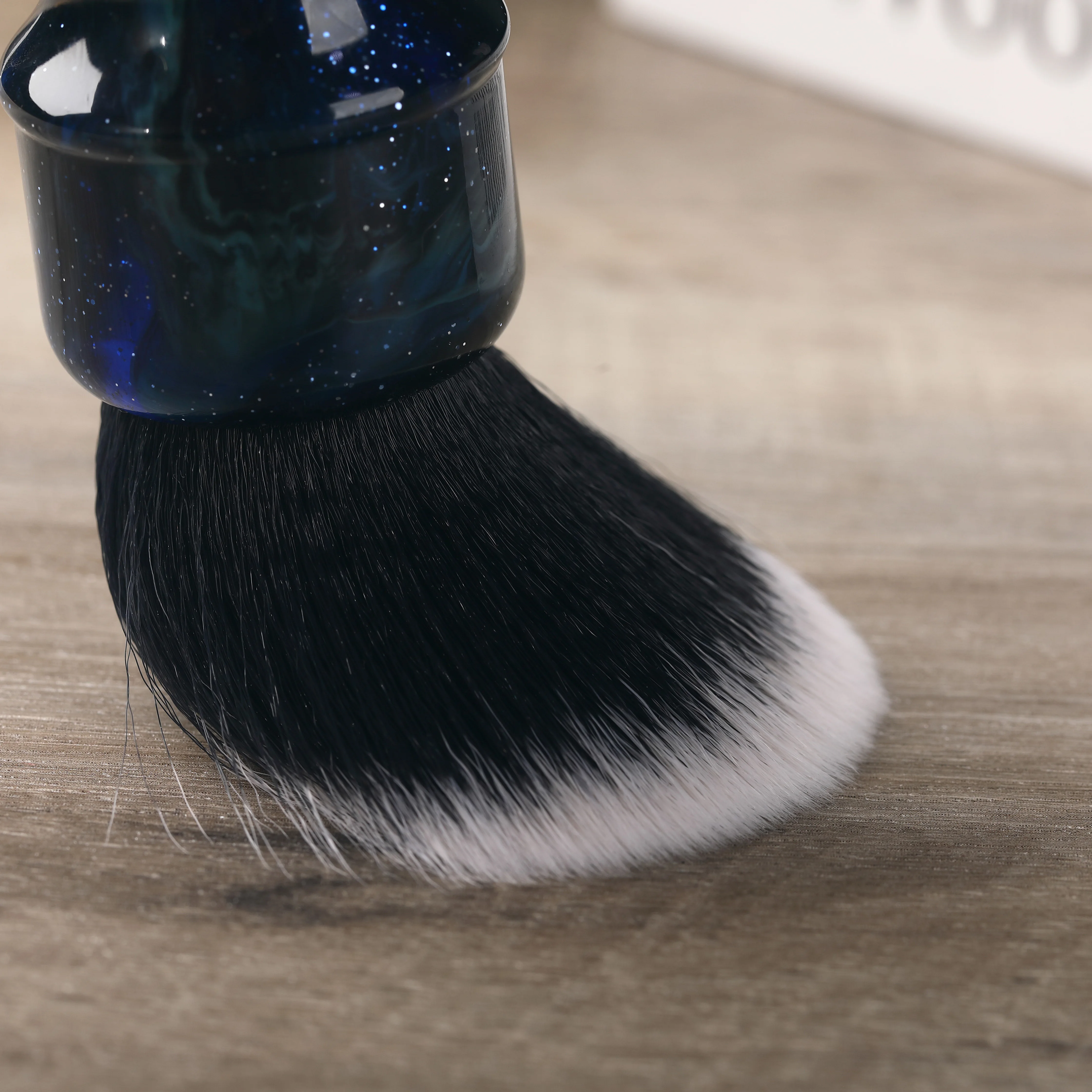 YAQI 26MM pincel de afeitar para esmoquin con mango de Color espacial misterioso para hombres