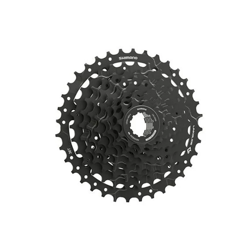 SHIMANO-Cassette LINKGLIDE de 9 velocidades, CS-LG300-9, 11-36T, 41T, 46T, CUES, serie U4000, Piñón, 9V, 9S, piezas de bicicleta
