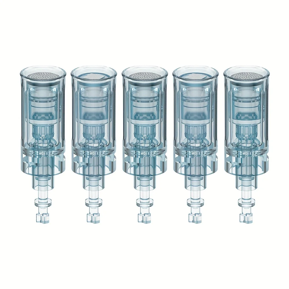 50/100 piezas Cartuchos de aguja de bayoneta para Derma Pen N6/M8 11/16/24/36/42/Nano, Puntas de repuesto para Microneedling Pen