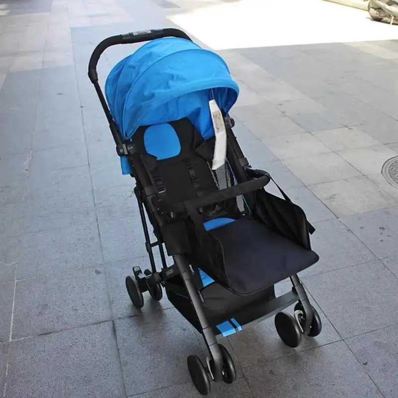 Almohadilla de extensión para asiento de cochecito de bebé, almohadillas de descanso para pies de cochecito infantil, alfombrillas de extensión para dormir al aire libre, reposapiés para bebé, cojín cómodo.