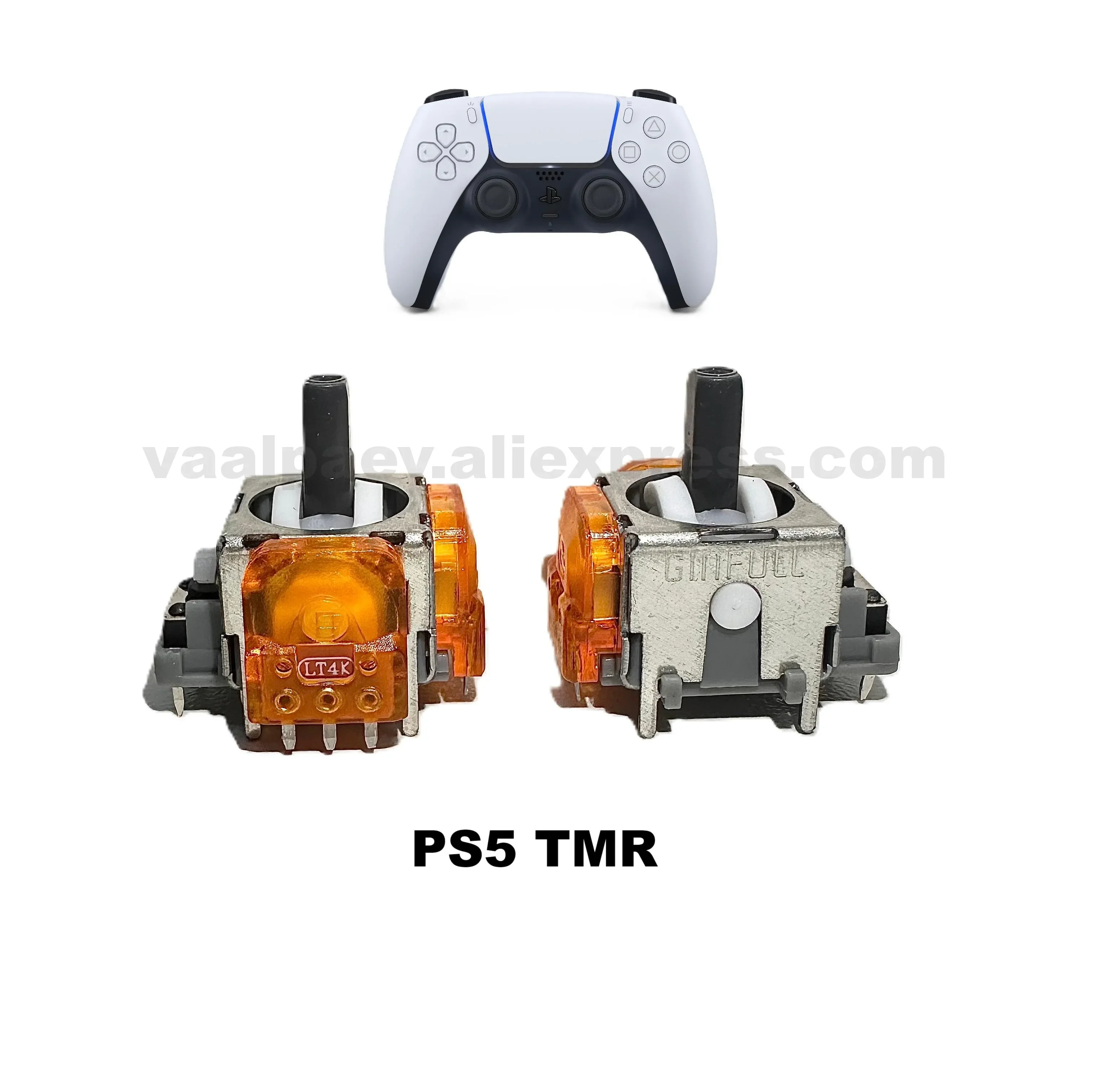 Nuevo para PS5 DualSense TMR Joystick analógico Sensor lineal Anti-drift bajo consumo de energía bajo ruido alta precisión directo de fábrica