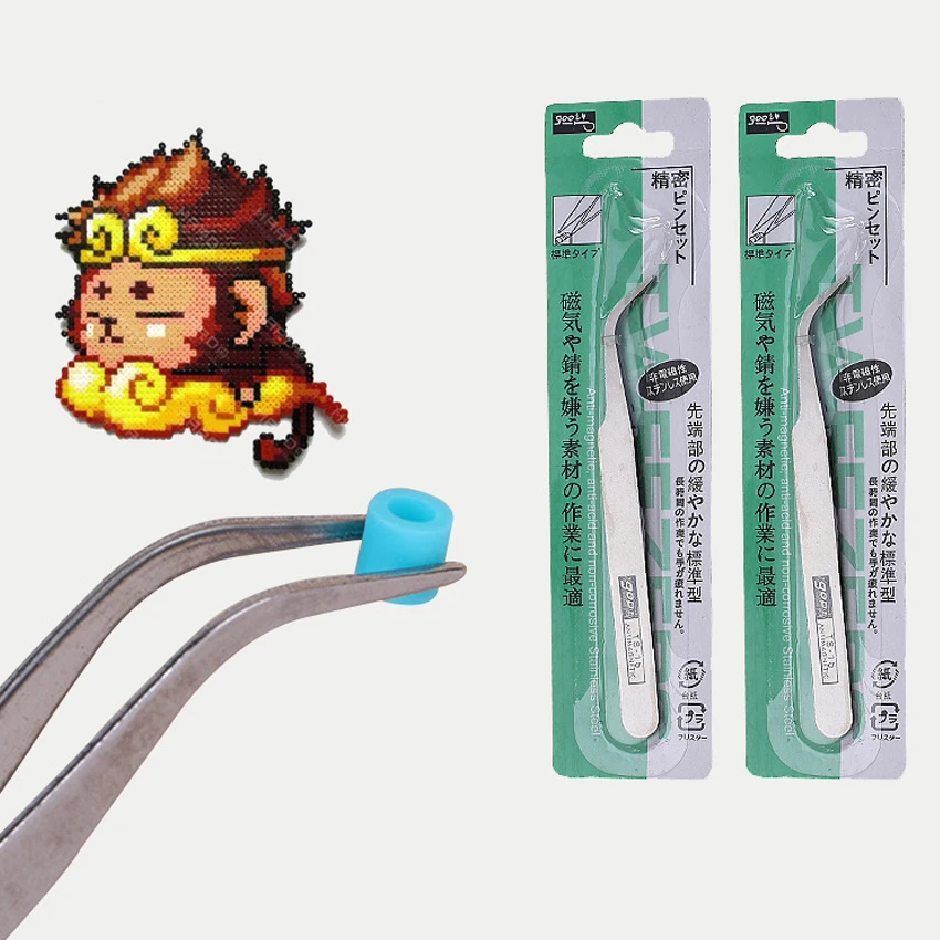 Pinzas de cuentas Hama de 2,6mm, patrones de Clip Hama Bea para cuentas de fusibles, herramienta de cuentas Perler, accesorios de cuentas de joyería de hierro, juguete para niños