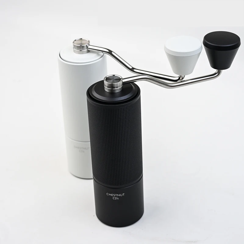 Molinillo de café Manual TIMEMORE Chestnut C2S, nueva actualización, molinillo de mano portátil con cuerpo de Metal integrado, ideal para viajes y Camping