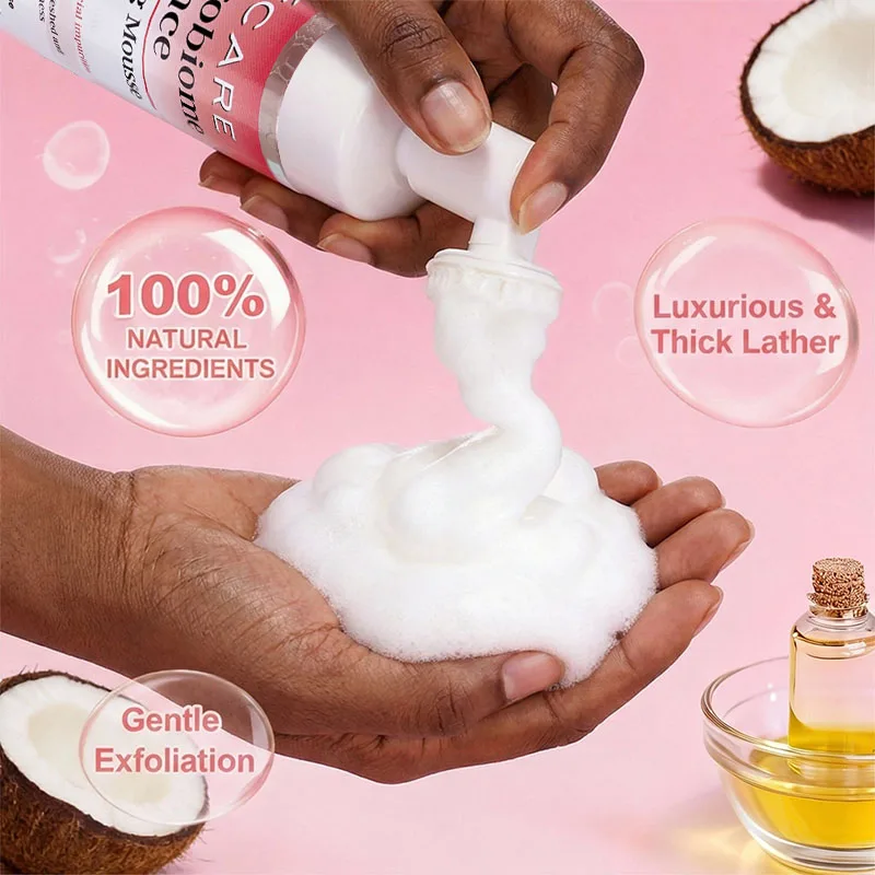 Espuma Limpiadora Facial Suave AFCARE para Piel Sensible y Seca - Limpiador Hidratante Diario Calmante que Elimina la Acumulación de Grasa