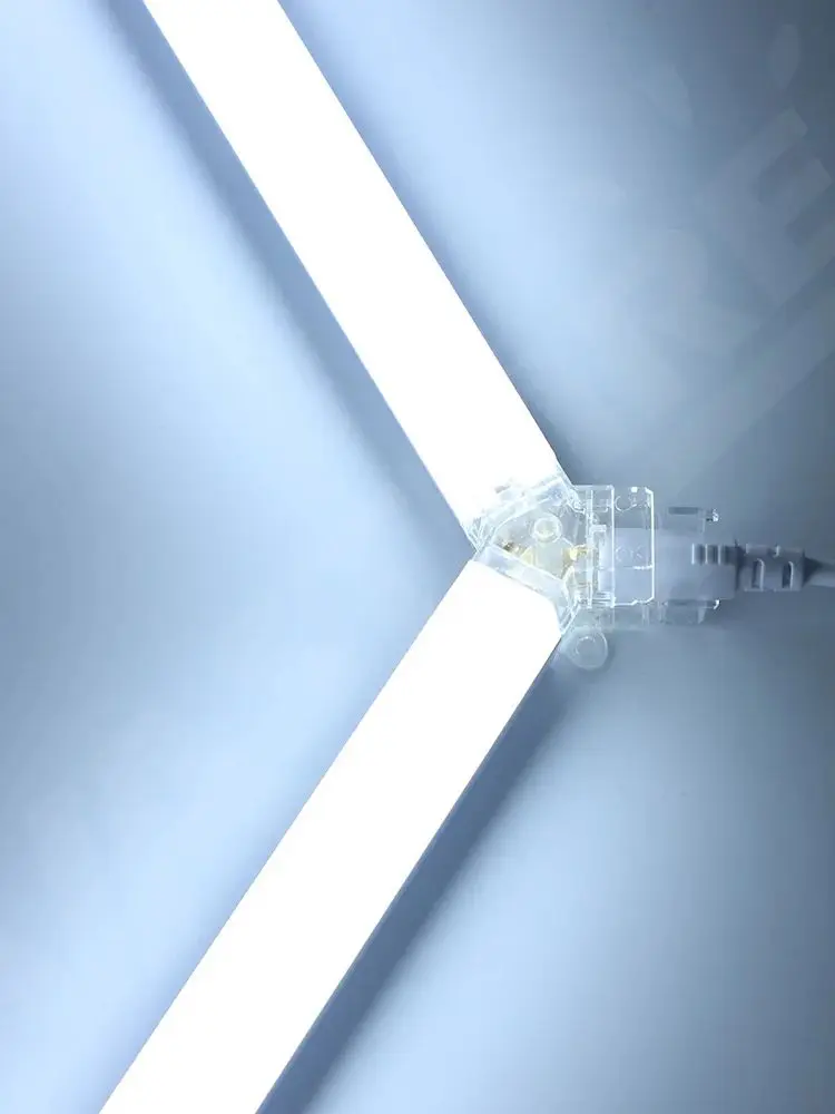 Luz blanca LED hexagonal en forma de panal para garaje, temperatura de color superbrillante de 6500K instalada en el techo, adecuada para garajes