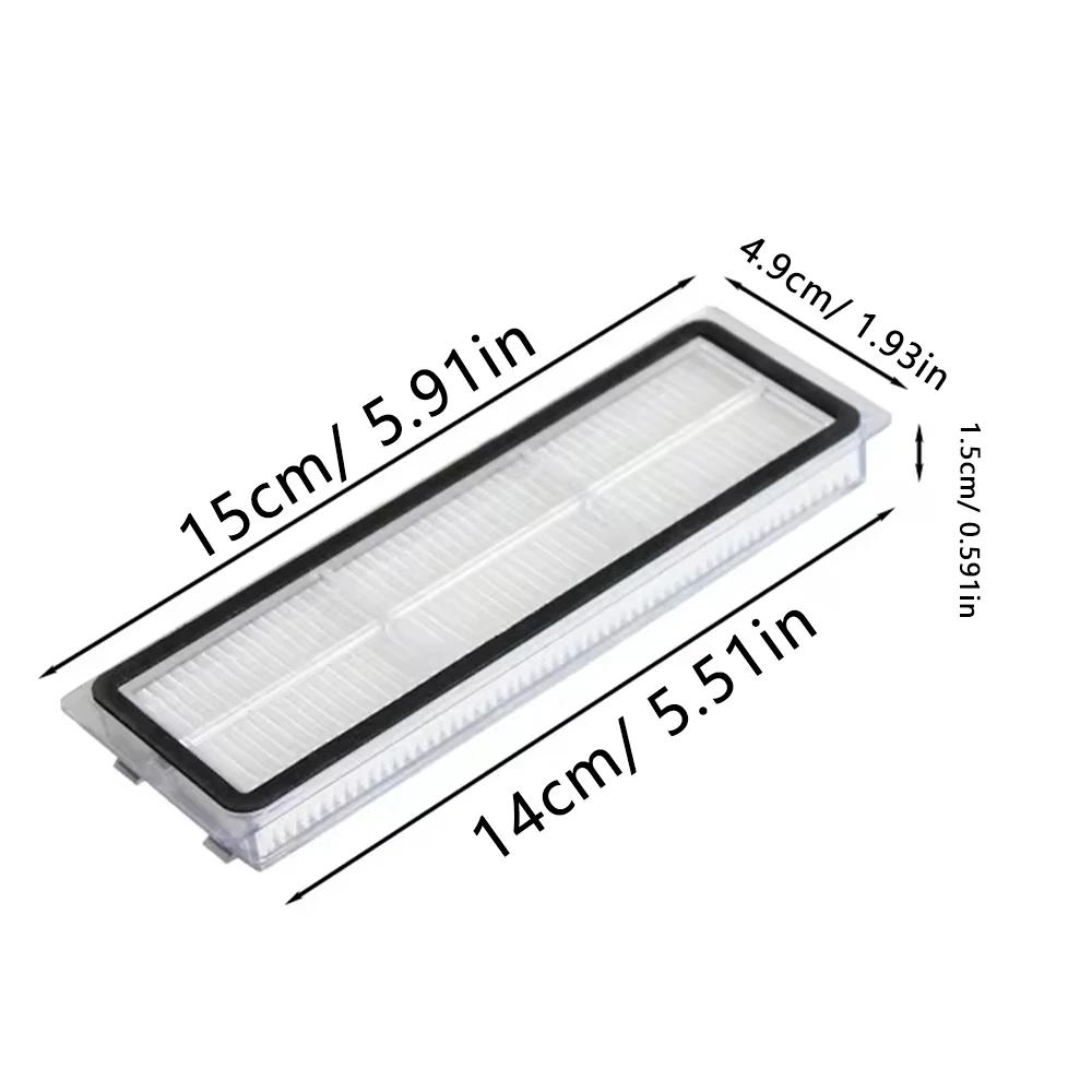 Piezas de repuesto para Robot aspirador Xiaomi X10, cepillo lateral principal, filtro Hepa, paño de mopa, accesorios para bolsa de polvo