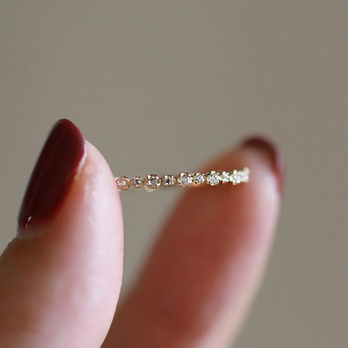 Anillo geométrico de circón brillante de oro de 14K chapado en plata esterlina 925 para mujer, accesorios de joyería para fiesta y boda