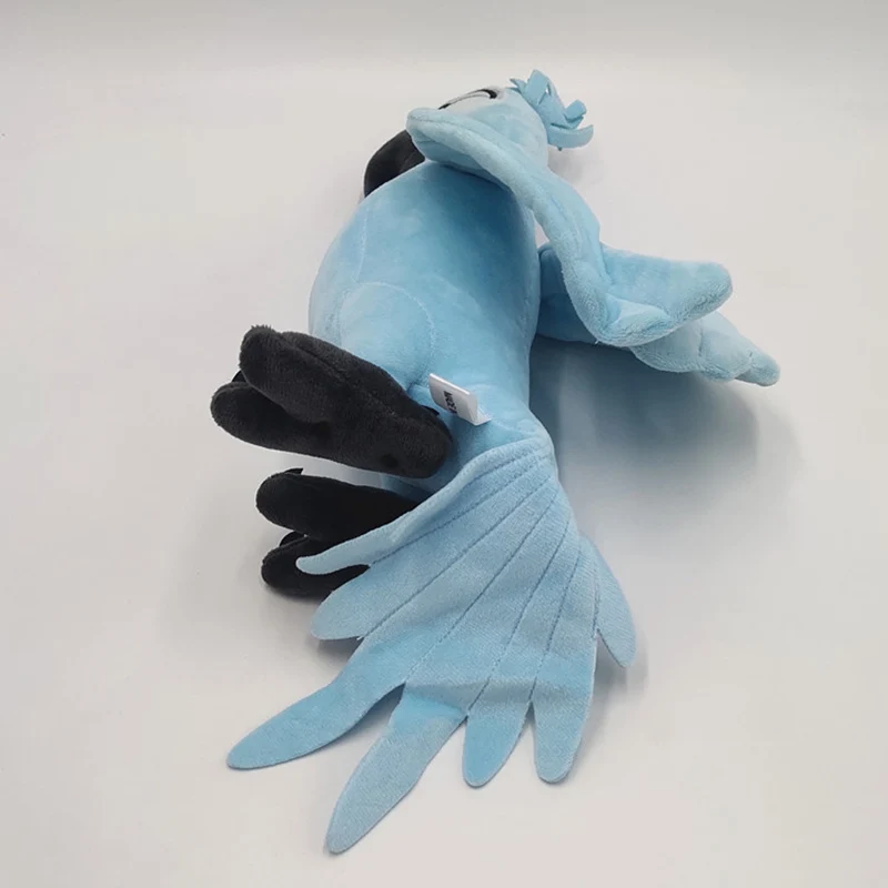 2 unids/lote 30CM nuevo película Rio 2 juguetes de peluche de dibujos animados loro azul Blu y joya muñecos de pájaros regalos de navidad para niños juguete de peluche