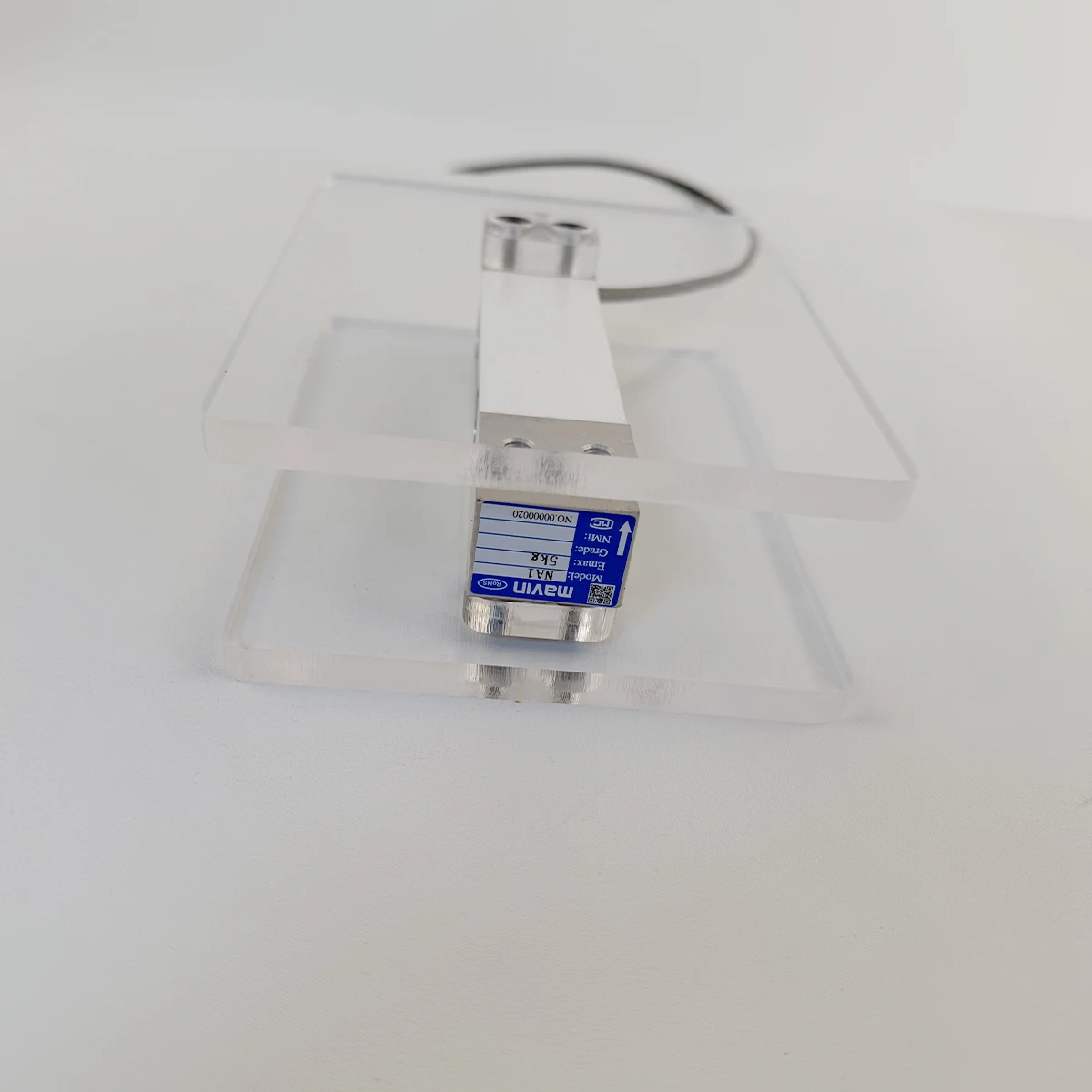 Nuevo y Económico Sensor de Peso Original Mavin 2026 de 130mm con Celda de Carga de Punto Único de 3-100kg y Kit de Soporte de Montaje de Acrílico de 8mm de Grosor
