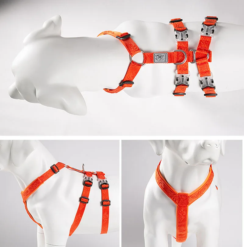 Winhyepet-arnés para perros, chaleco ajustable con correa para mascotas, Triple antiescape, accesorios para viajar y caminar para perros pequeños, Meduim y grandes