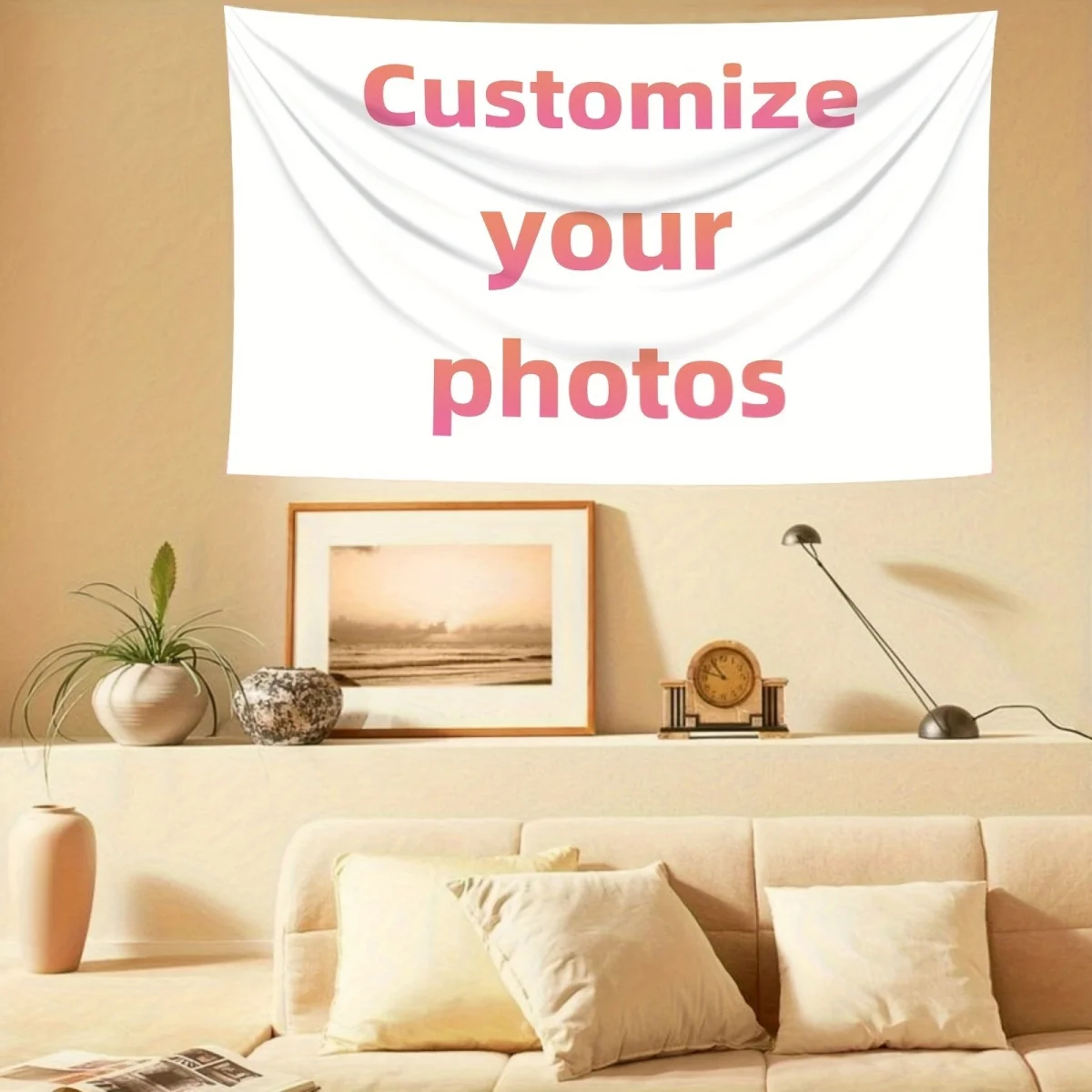 Tapiz Personalizable y Adaptable, Disponible en Varias Escenas y Tamaños, la Elección Perfecta para la Decoración del Hogar