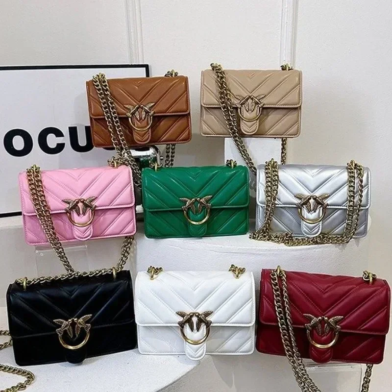 Bolsa de Pañales de Cuero Elegante, Bolso Bandolera para Mujer, Bolso Tote de Gran Capacidad con Logotipo de Diseñador de Lujo para Mamá