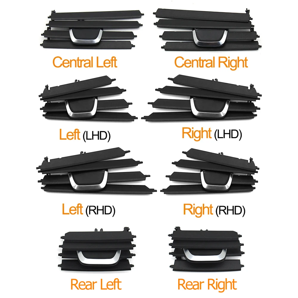 Kit de reparación de rejilla de salida de ventilación de CA para salpicadero de coche, LHD, RHD, para BMW serie 5, G30, G31, 6S, GT, G32, 520d, 525i, 530i, 540i