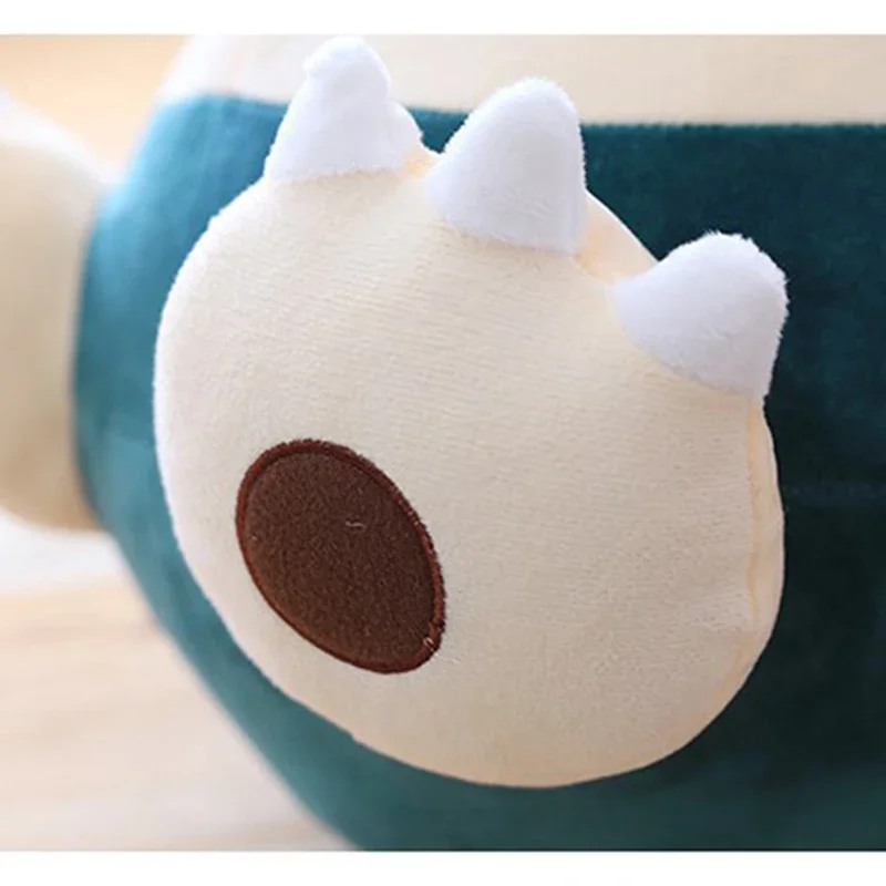 Juguetes de peluche de Pokémon Snorlax de 30cm, muñeco de peluche de monstruo de anime japonés, muñeco de peluche suave, regalo de cumpleaños para niñas
