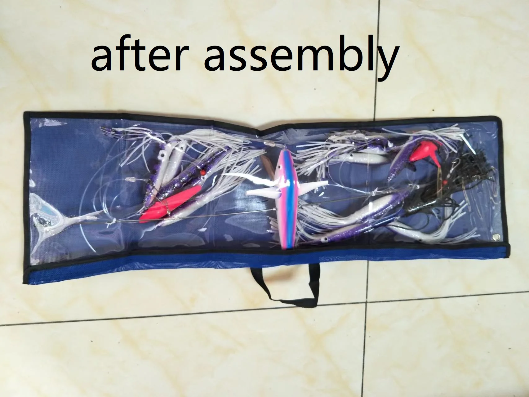 Marlin Tuna Teaser Bird Splashbar SpreaderBars con señuelos premium de 9', aleación de níquel de titanio de 36', versión de instalación con dirección a la derecha