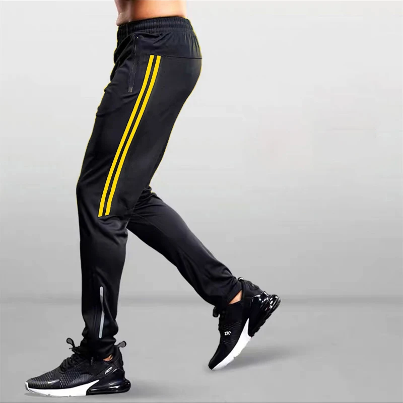 Pantalones deportivos para correr para hombre, pantalones de entrenamiento de pista para gimnasio y Fitness, ropa deportiva para correr, pantalones de chándal para correr, pantalones de chándal para hombre