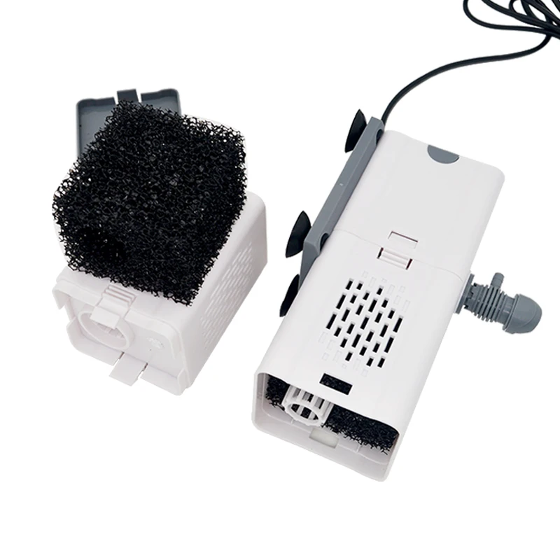 Bomba de filtro de acuario, aireador de oxígeno de aire silencioso sumergible para pecera, bomba de agua interna, bomba de aire para acuario, fabricante de ondas de 220v