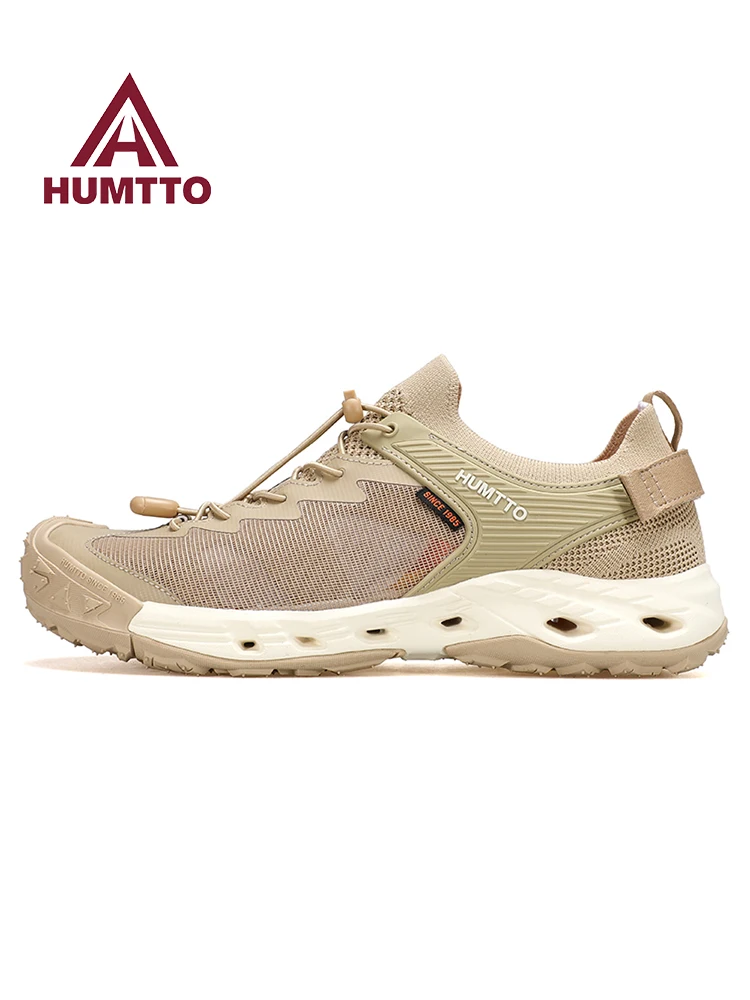 Zapatos de senderismo HUMTTO, zapatos aguas arriba, sandalias de exterior para mujer, zapatillas de deporte para primavera y verano para hombre, zapatos informales transpirables, zapatos de pesca