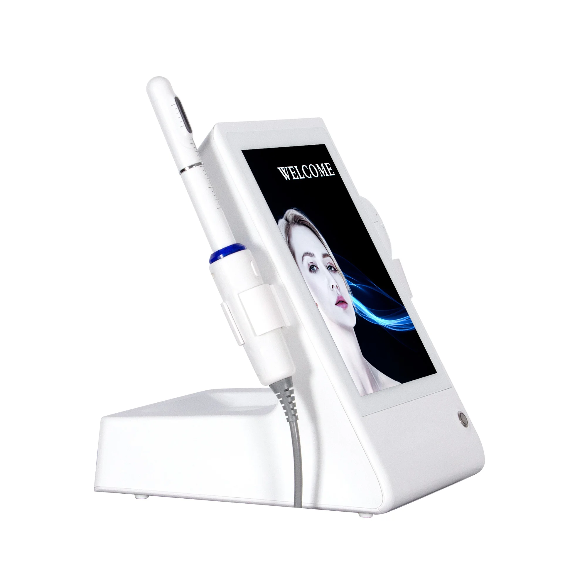 La máquina 7D HIFU 2 en 1 más popular para lifting facial, estiramiento de la piel y tensado vaginal para uso en salones de belleza.
