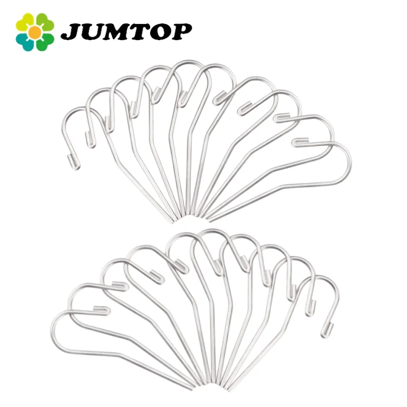 JUMTOP 50 unids/pack gancho de labio Dental instrumento de medición de conducto radicular localizador de ápice gancho de boca de labio