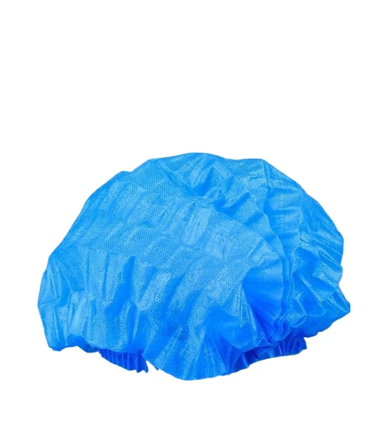 10 Gorros Desechables para el Cabello, Antipolvo, Tipo Bouffant, para Cocina, Belleza, Ducha, Baño, Transpirables y a Prueba de Polvo