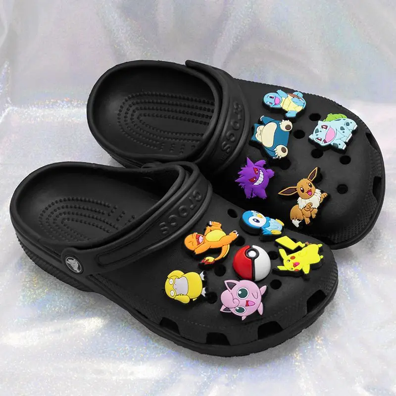 Abalorios DIY de Pokémon para Zapatos, Adornos Creativos de Moda para Crocs, Decoración para Calzado Casual, Exhibición y Diseño