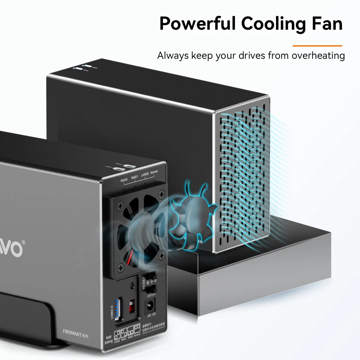 MAIWO Estación de acoplamiento HDD de 2 bahías SATA a USB 3.0 Estación de acoplamiento de disco duro para caja de disco duro de 3,5 pulgadas con caja de 4 modos RAID