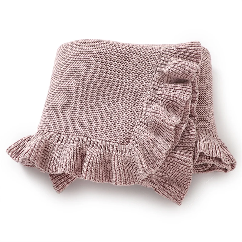 Mantas de doble uso para bebé recién nacido, niños, niñas, cochecito de punto sólido, cama de viaje para guardería, edredones de cuna, estera receptora de 90x70cm