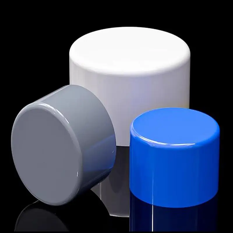 10 Uds 20 ~ 110mm PVC gris tapa de extremo de tubo conector de tubo de riego de jardín accesorios de tubo de plástico junta de enchufe de tubo de tanque de peces de acuario