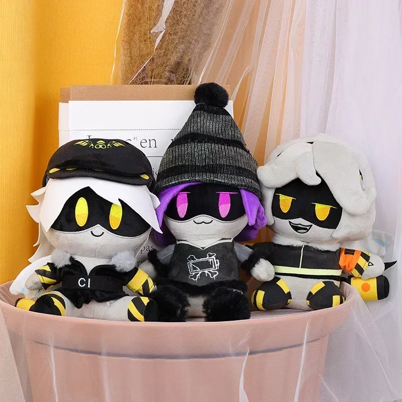 Clásicos 25 cm DRONES MURDER juguete de peluche Linda muñeca UZI juguete personaje de animación de dibujos animados muñeco de peluche juguete suave para niño niña Navidad