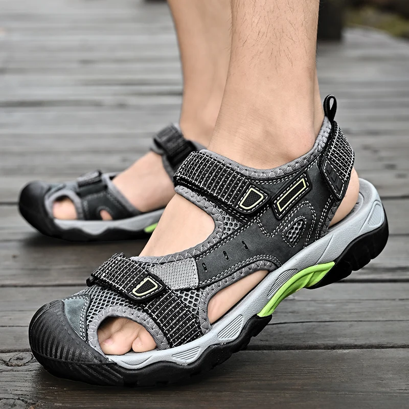 Zapatos de Verano 2025 para Hombre y Mujer, Sandalias de Estudiante para Exteriores, Antideslizantes, con Suela Blanda, para Senderismo en Ríos, Deportivas, de Suela Plana, para Playa
