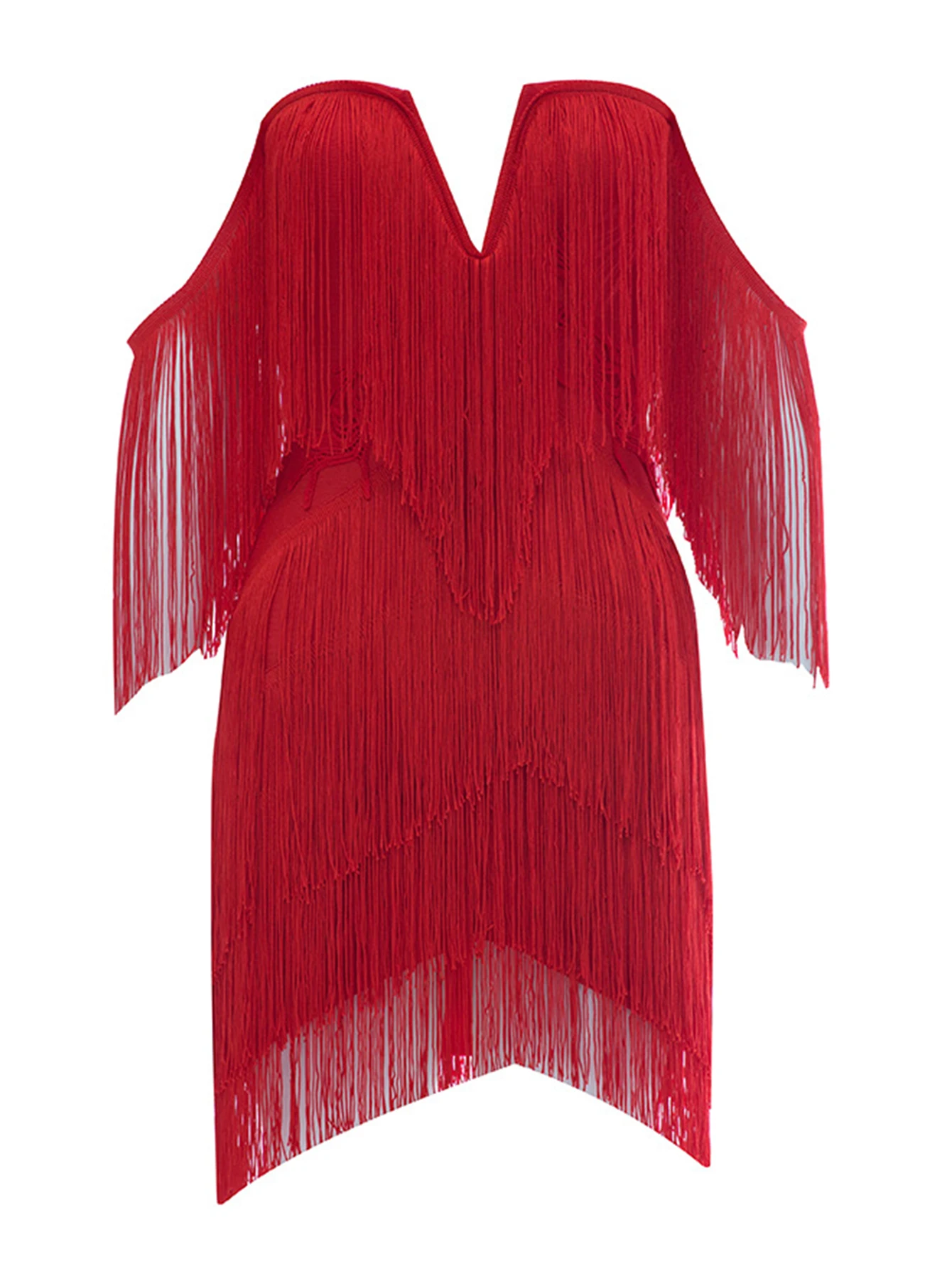 Vestido de Verano Sexy con Espalda Descubierta y Borlas para Mujer, Vestido Negro Elegante para Cumpleaños, Vestido de Lujo para Fiesta de Graduación, Vestidos Cortos de Noche