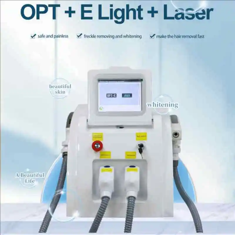 Equipo de Belleza Profesional Multifuncional 2 en 1, Depilación IPL OPT, Eliminación de Tatuajes con Láser ND Yag, Máquina de Picosegundos 2023