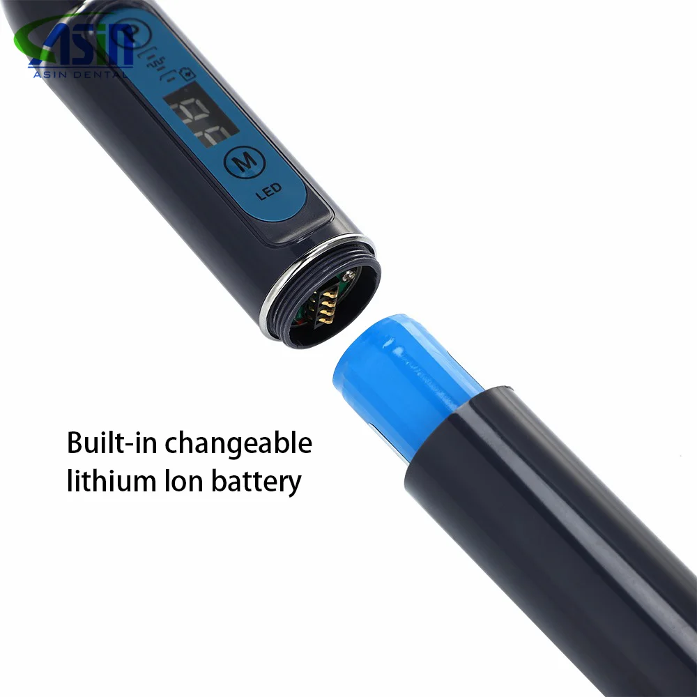 Luz de curado Dental, lámpara Led inalámbrica, curado de luz azul ajustable, máquina de curado, herramientas dentales solidificadas