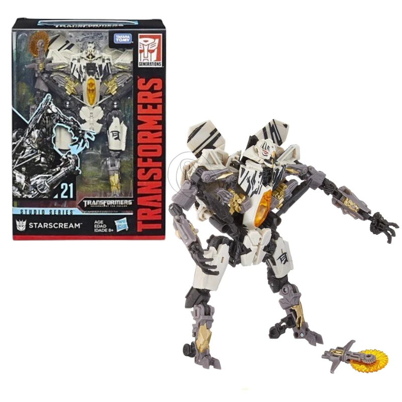 En stock Transformers juguetes serie de estudio Clase V KO Brawl Starscream Brawl modelo Robot colección figuras de acción juguetes regalos