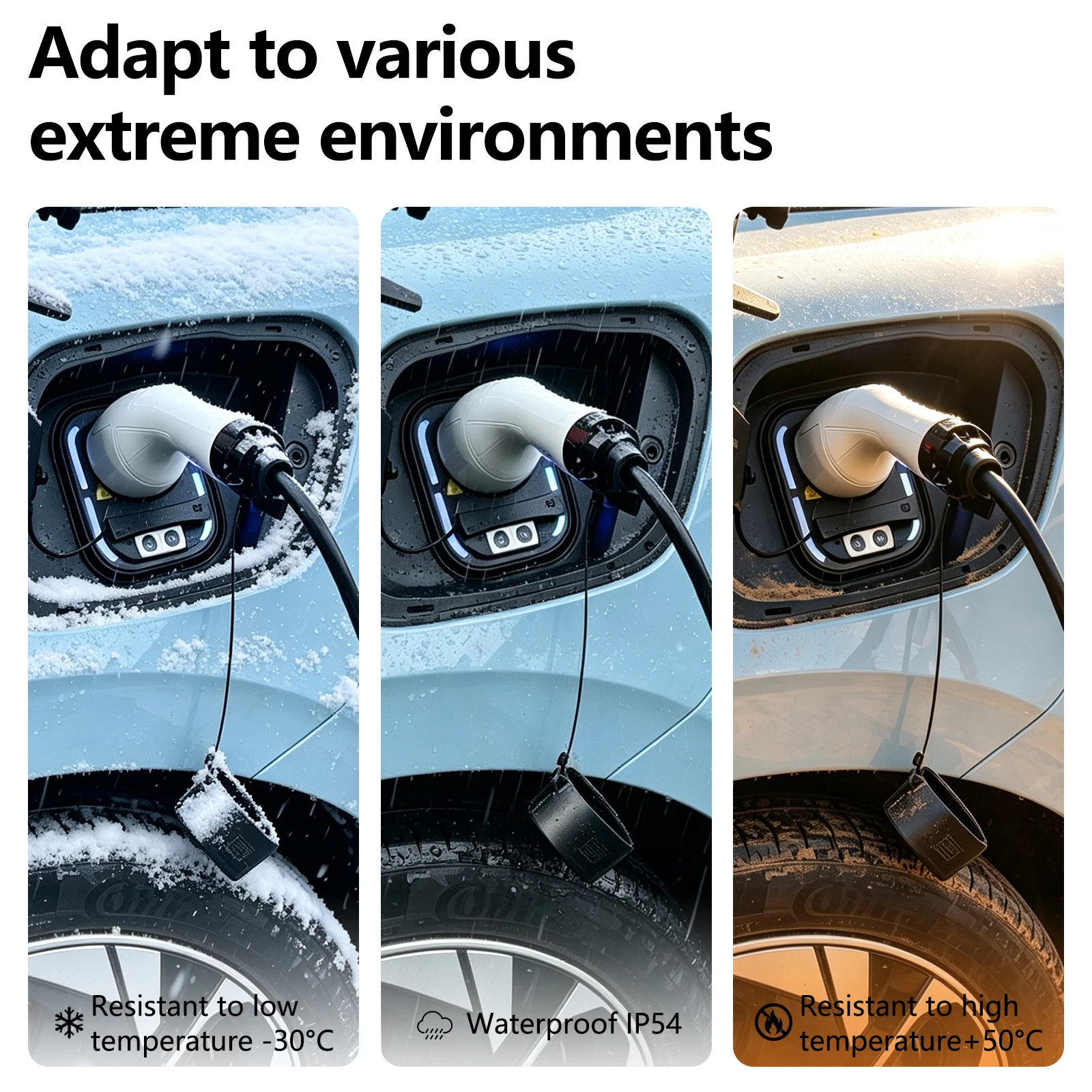 Adaptador de descarga V2L tipo 2 de 2400W para vehículos eléctricos, cable de carga con enchufe AU, accesorio de salida de energía de emergencia para camping al aire libre