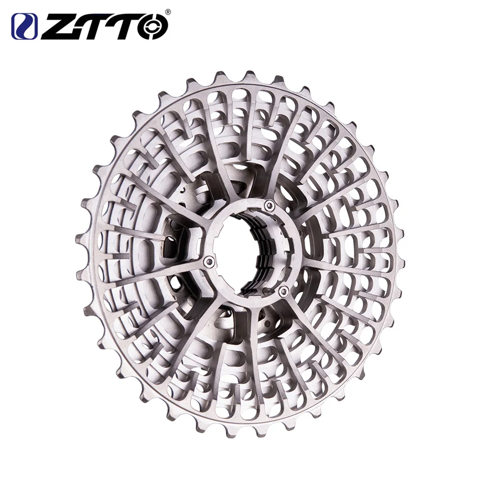 ZTTO-Cassette ultraligero para bicicleta de carretera, 11 velocidades, SLR2, 11S, 11-28T, 11-36T, rueda libre, 11-32/34T, 11V, K7, CNC, sistema HG para bicicleta de grava
