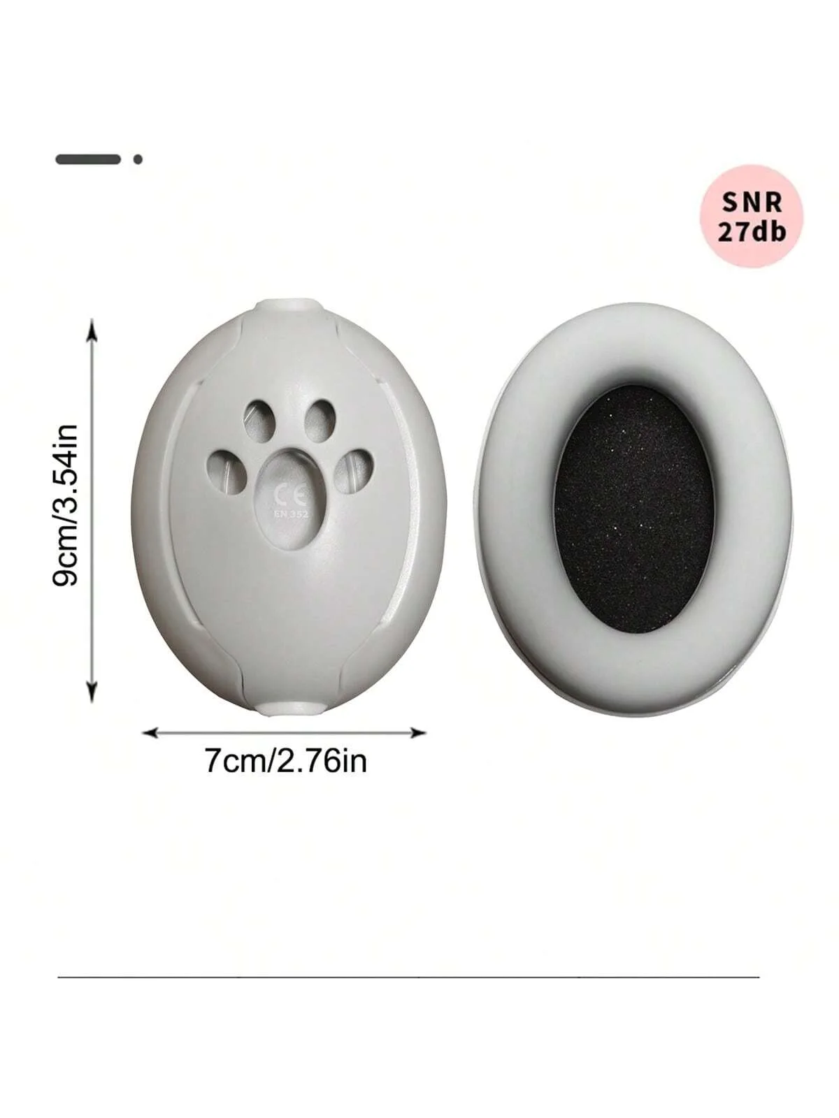 Protección auditiva para bebés y niños pequeños, orejeras con reducción de ruido, auriculares para bebés contra daños auditivos, mejoran el sueño